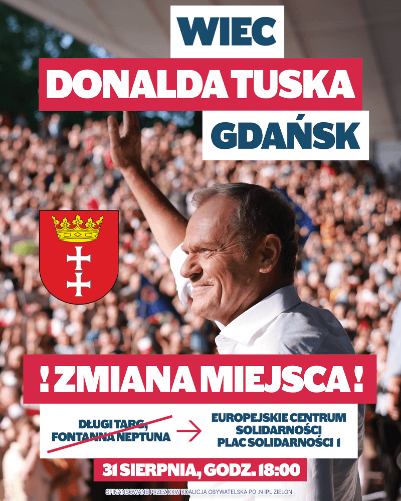 Wiec Donalda Tuska